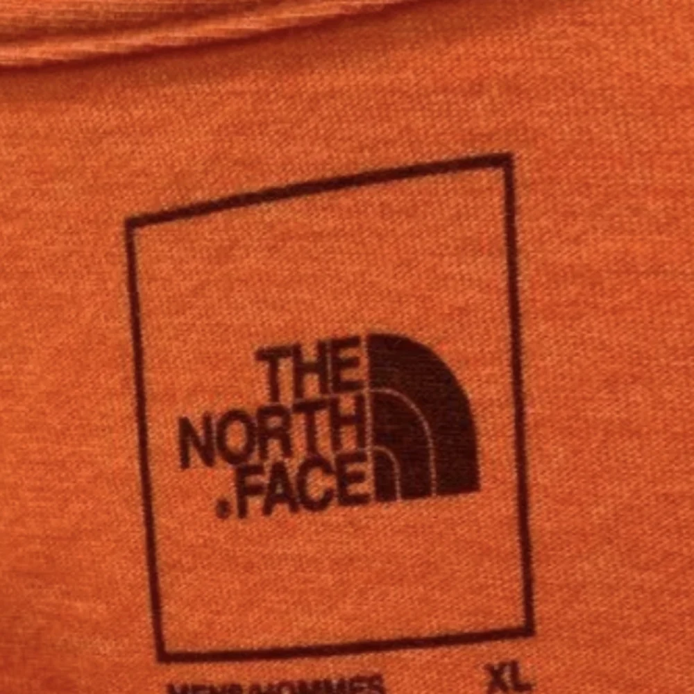 The North Face Long-Sleeve Hit Graphic Orange T-Shirt Men's Size XL MSRP $45